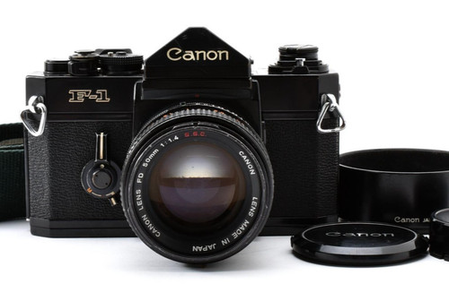 Fast neuwertig canon f 1 - [fast,