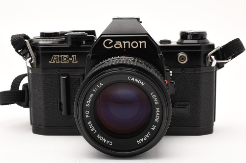Cla canon schwarz slr - ae-1,